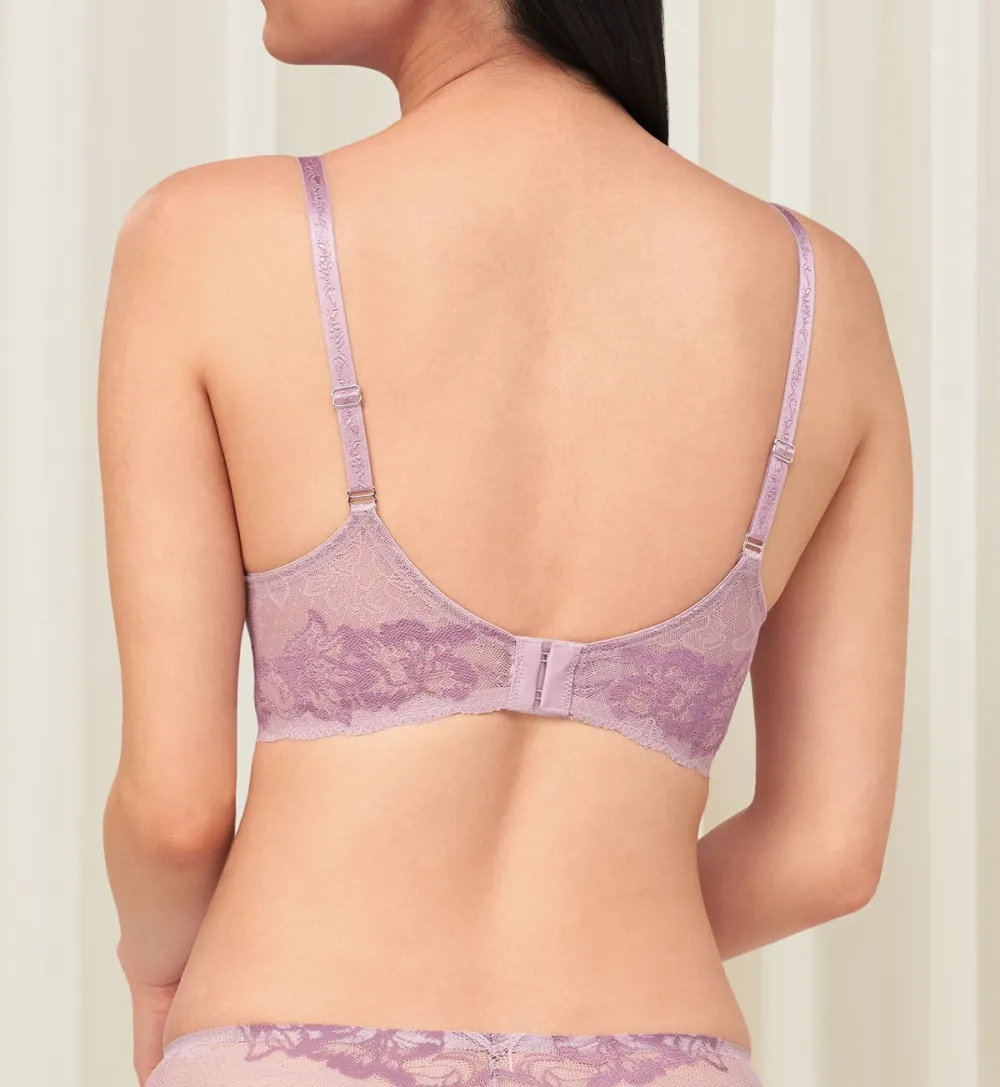 Women's Deep-V Push-Up Lace Spacer Bra