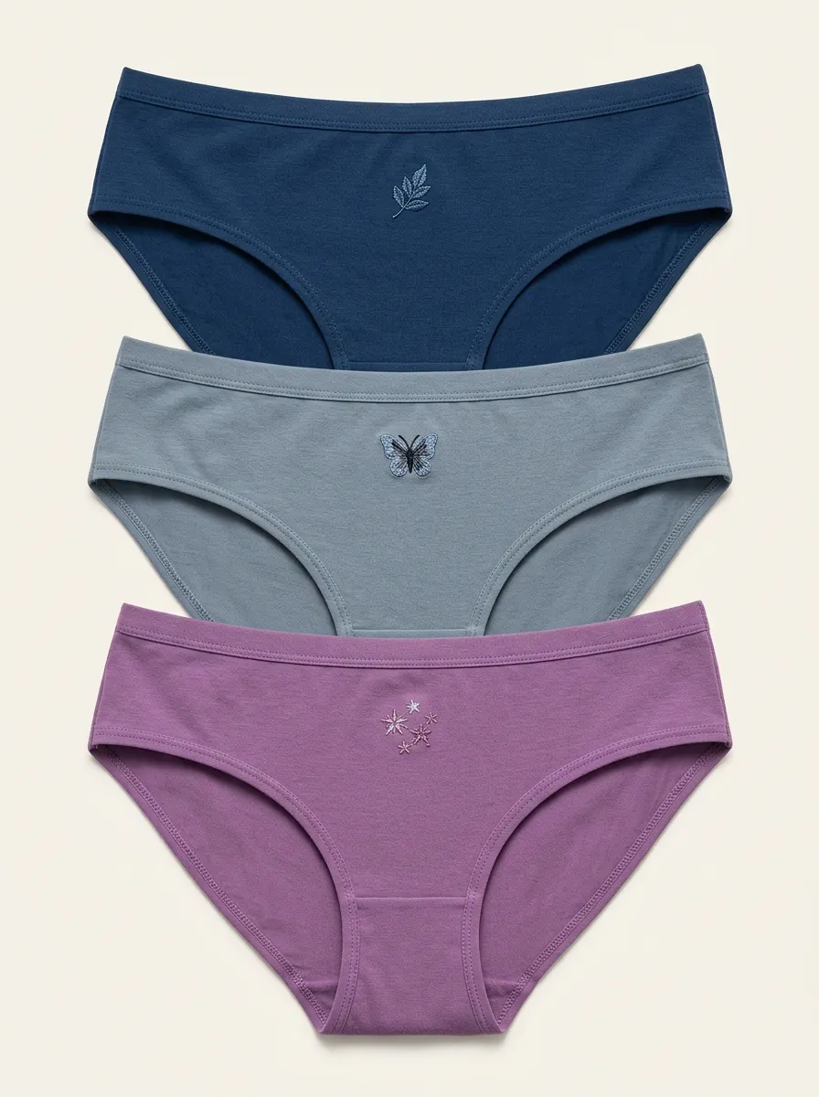 Women's Celestial Bikini Briefs Three Pack