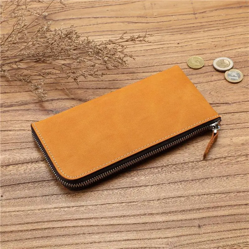 Men's Multi-Compartment Leather Wallet