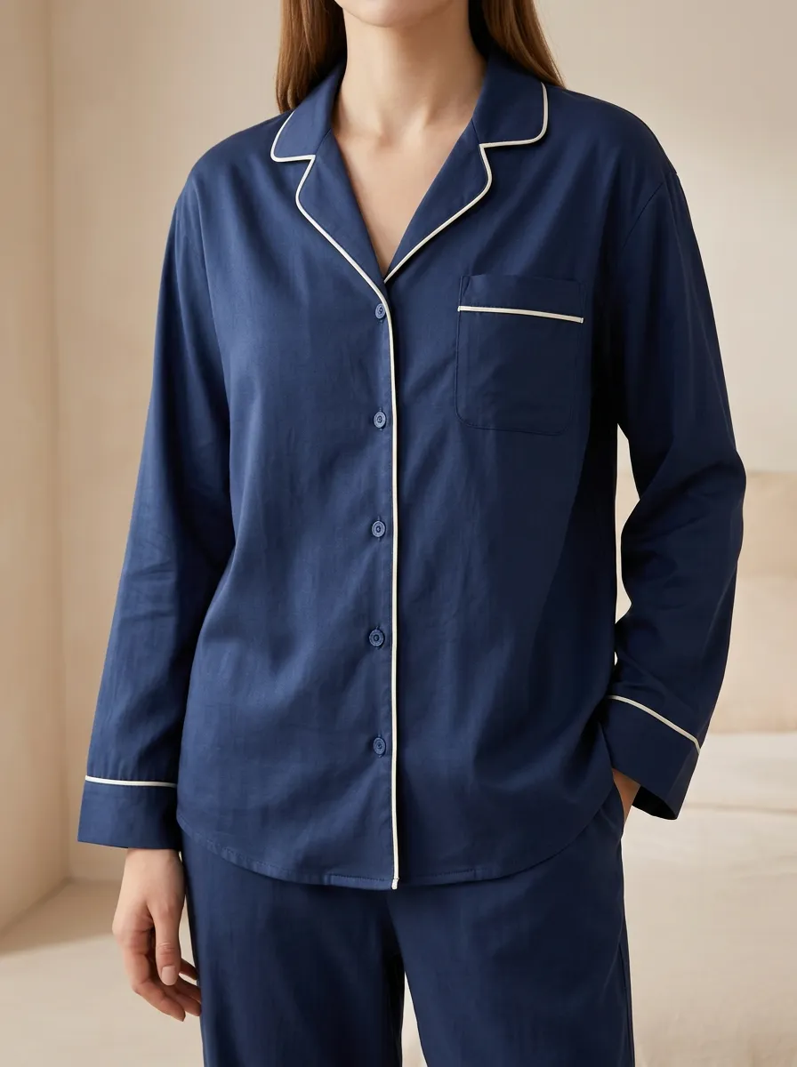 Leisure Floral Button Front Pajama Set