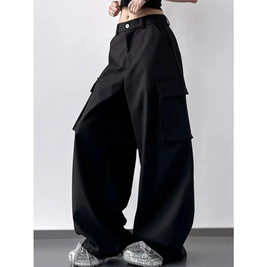 Wide Leg Cargo Pants