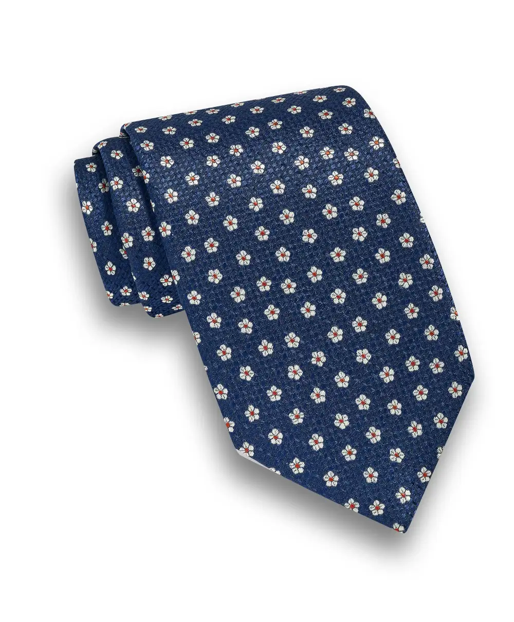 Refined Neat Jacquard Silk Tie