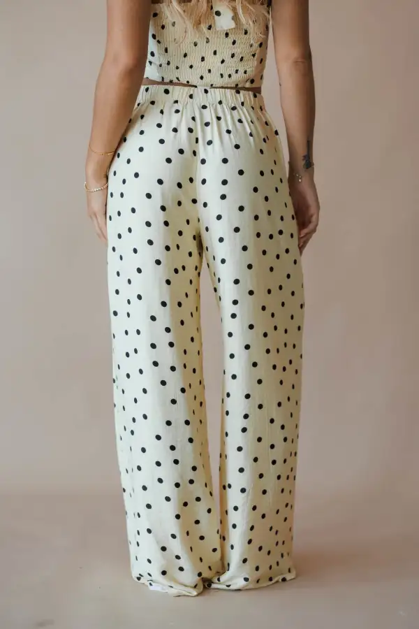 Polka-Dot Pants