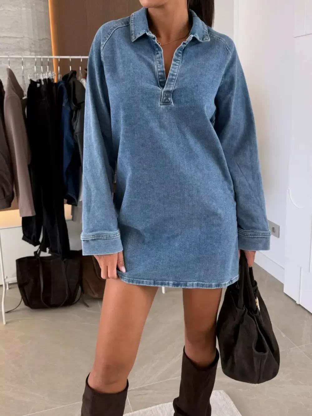 Long Sleeve Casual Dress