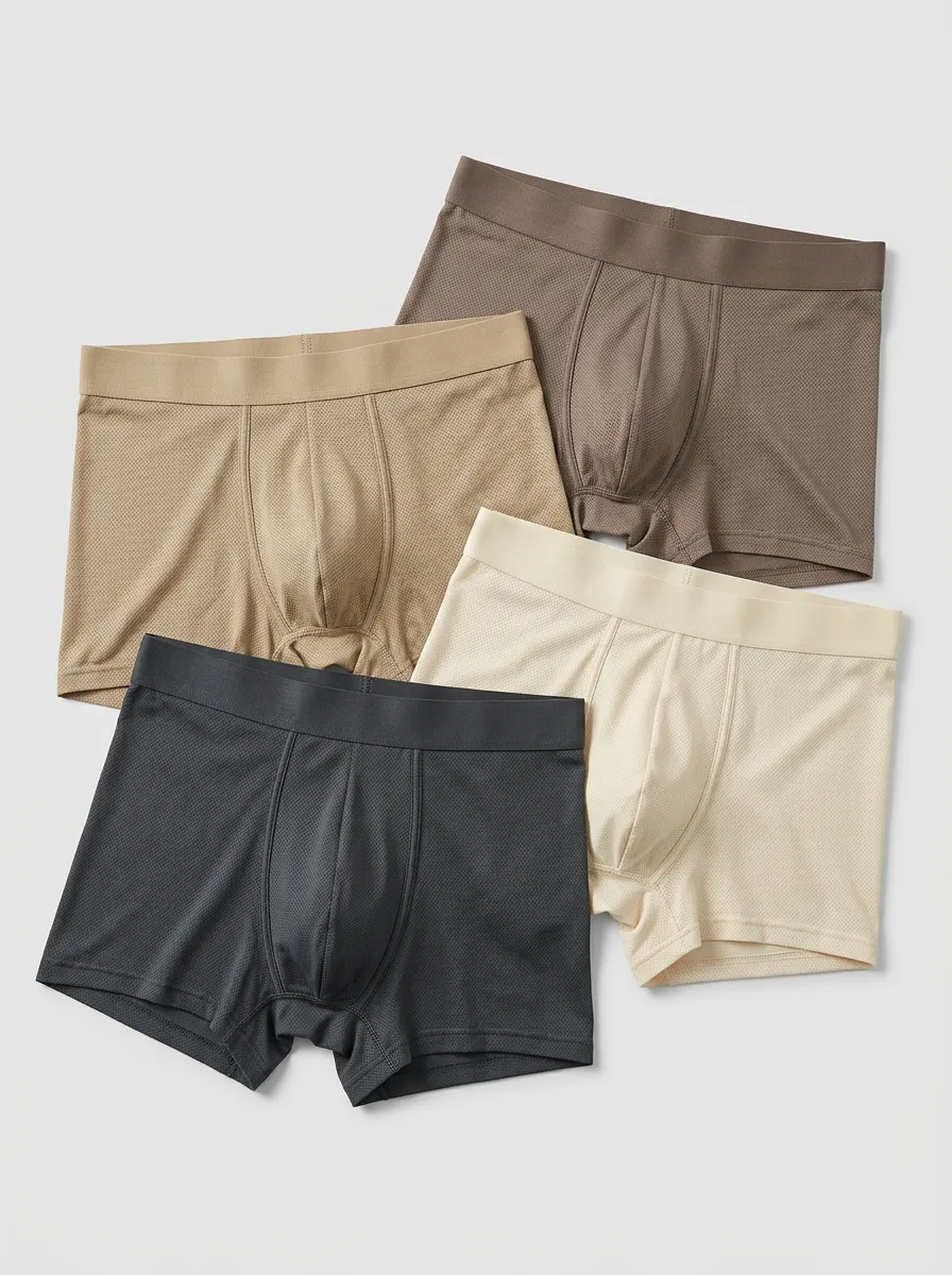 Soft Comfort Waist Four Pack Briefs