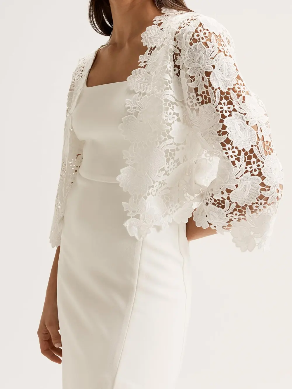 Trina Open Neckline Jacket