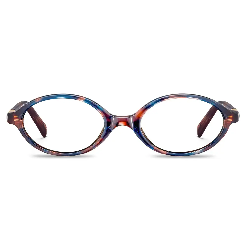 Everyday Round Rimless Acetate Blue Light Eyewear