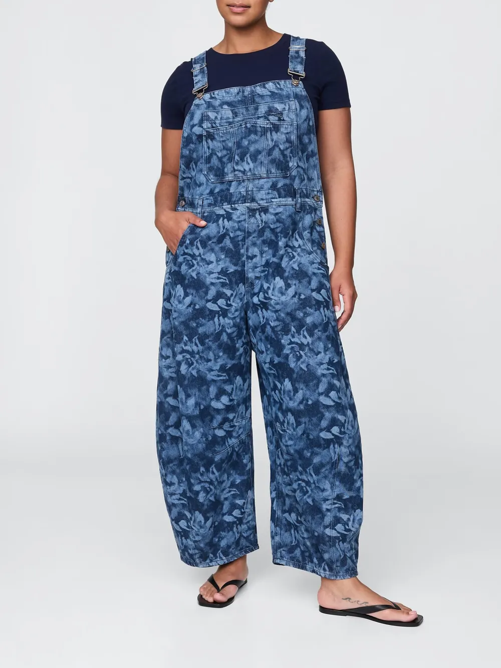 Full Print Denim Straps