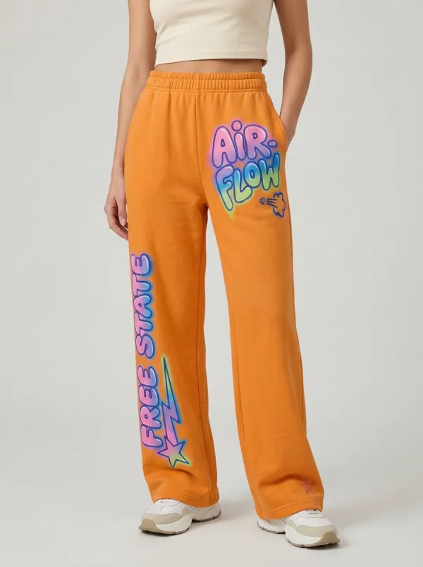 Unisex Urban Streetwear Graffiti Sweatpants