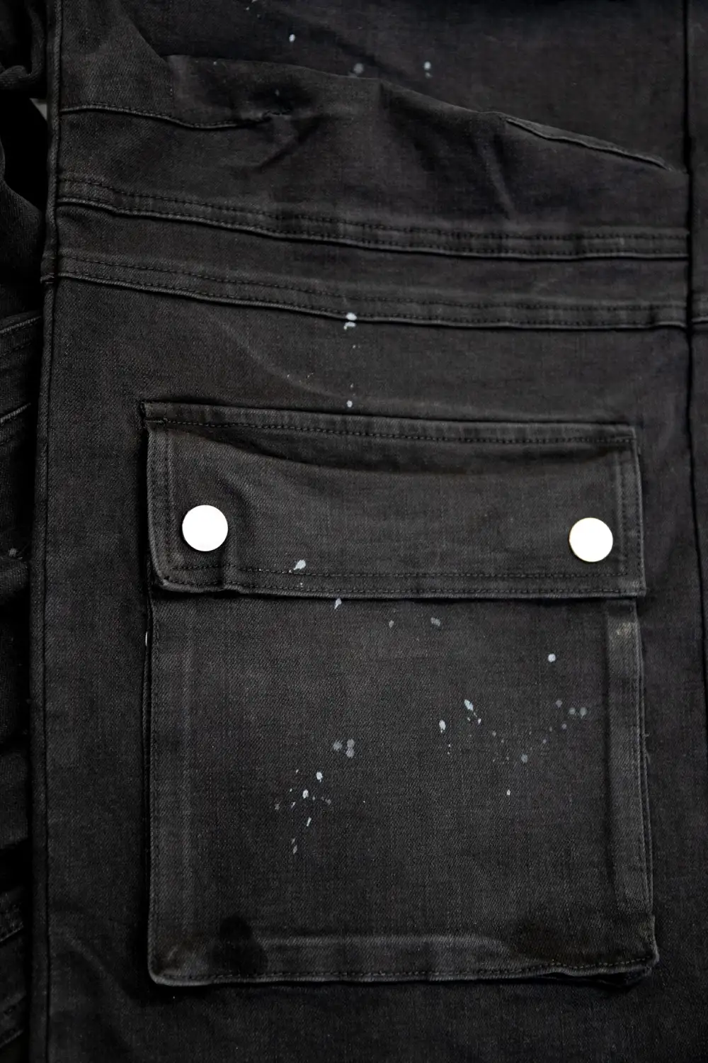 Men's Wide Fit Utility Baggy Denim Pants