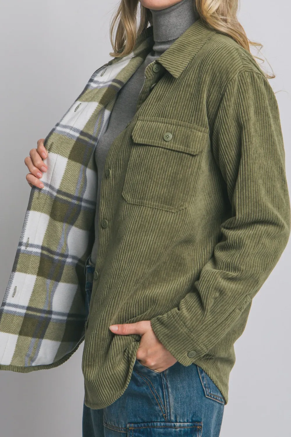 Corduroy Reversible Jacket
