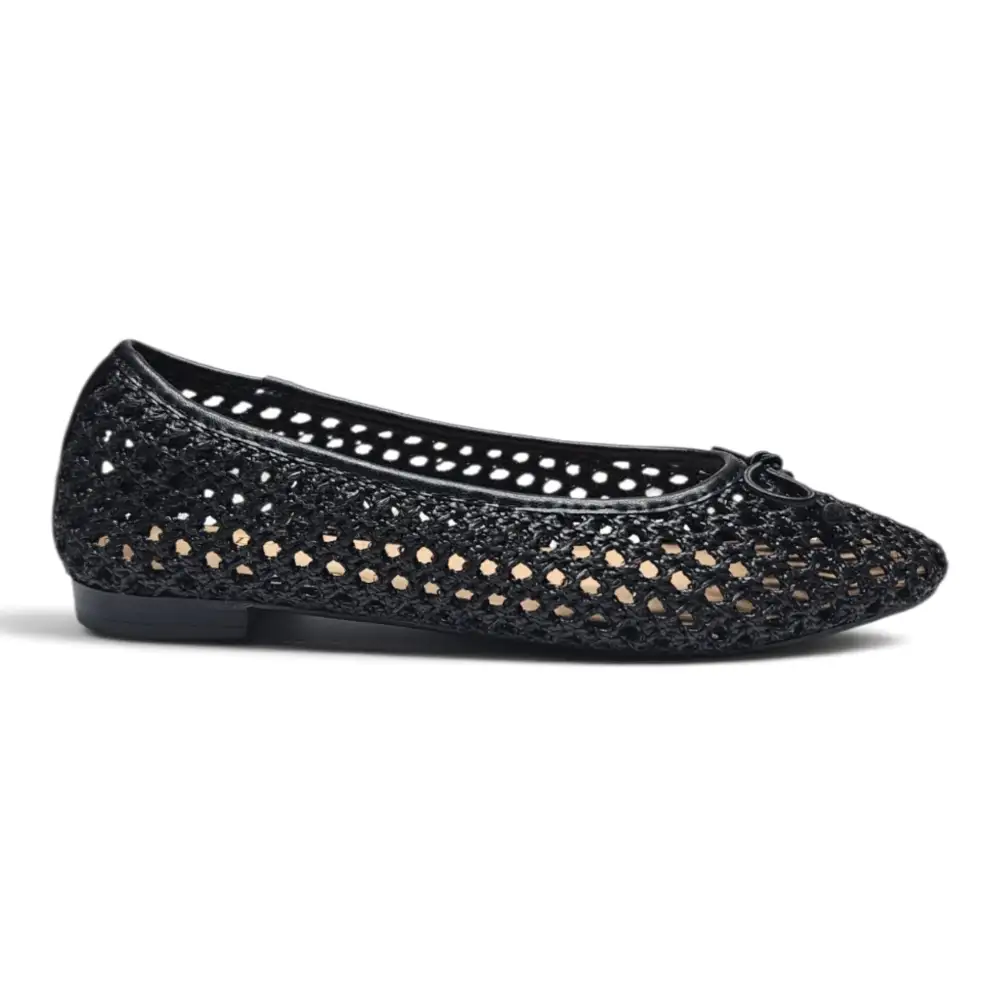 Breezy Woven Ballet Flats