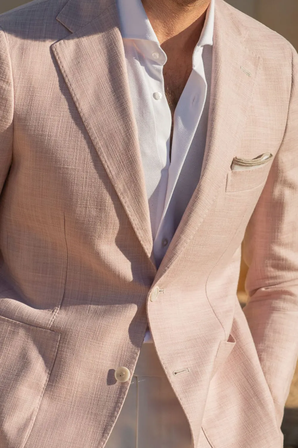 Pink Jacket In  Fabric