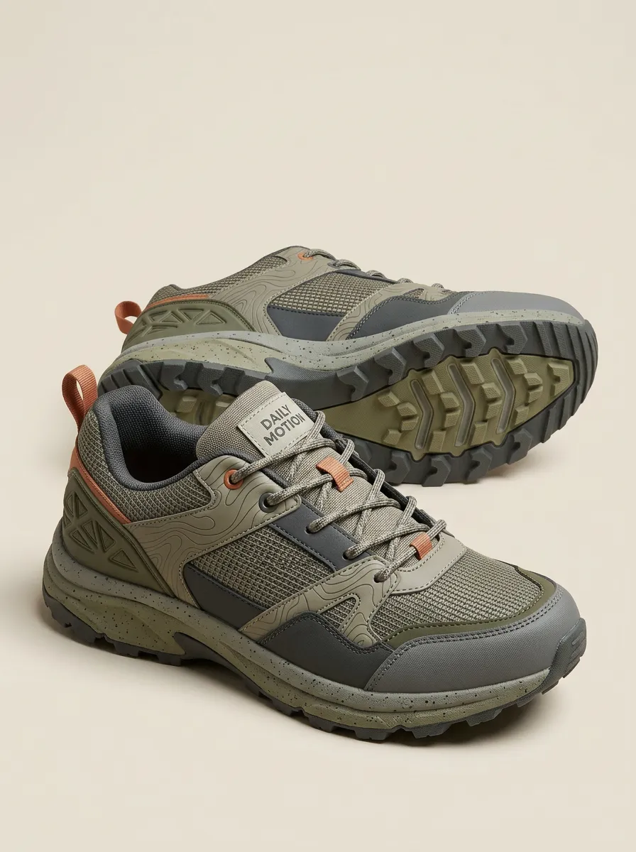 Casual Hiking-Inspired Casual Sneakers
