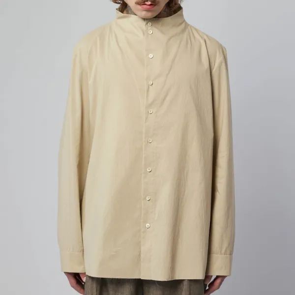 Contemporary Open Collar Everyday Shirt
