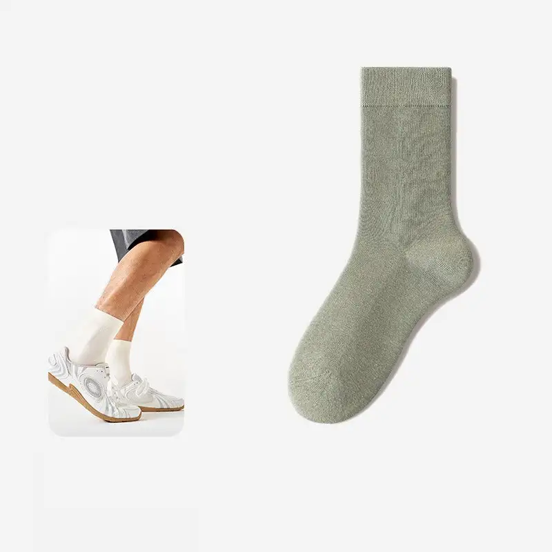 Pure Cotton Comfort Crew Socks
