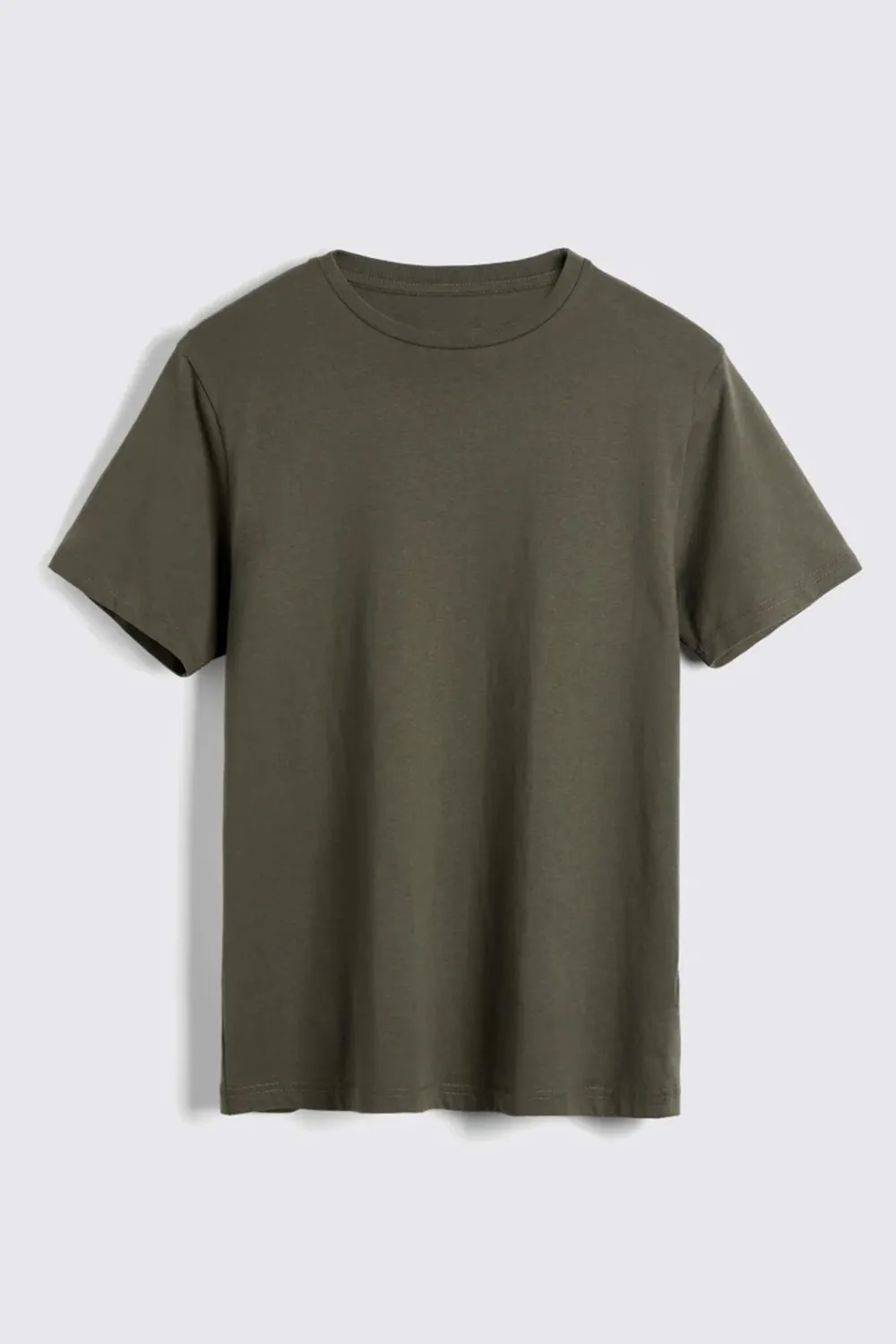 Simplified Sage Green Casual Shirt