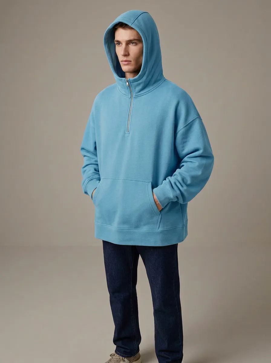 Versatile Layer Unisex Pullover Hoodie