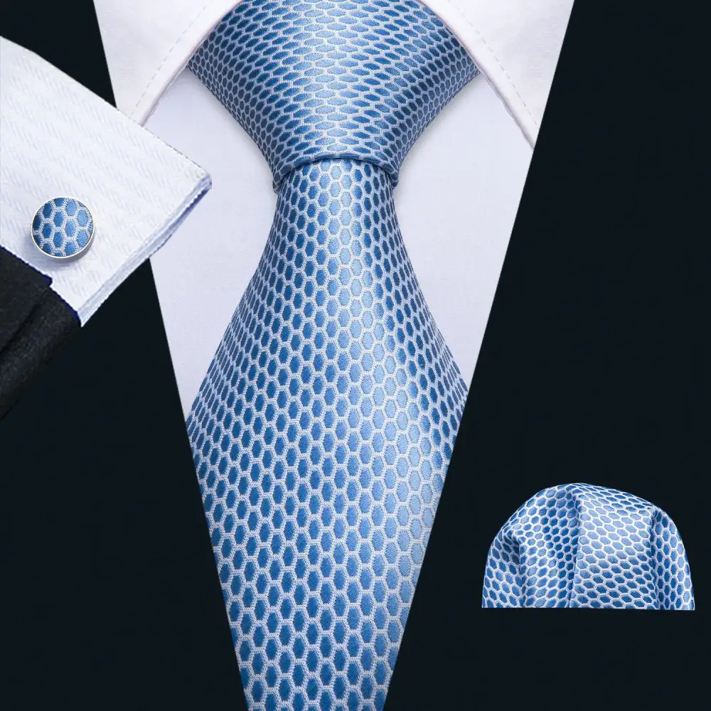 Geometric Necktie Set