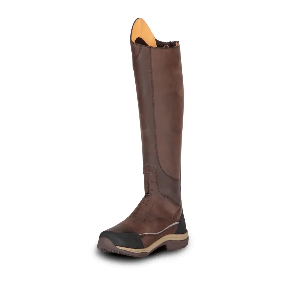Everyday Weather-Ready Leather Riding Boots