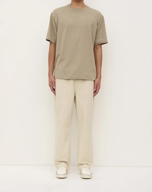 Limestone Canvas Drawstring Pants