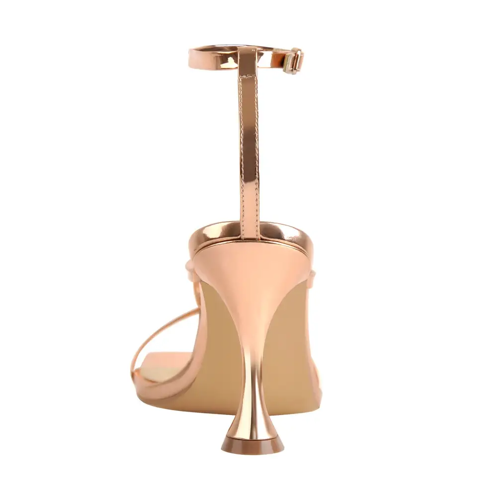 Band High Tapered Heel Sandals