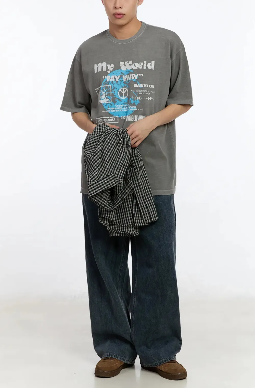 Men's Graphic Lettering T-Shirt