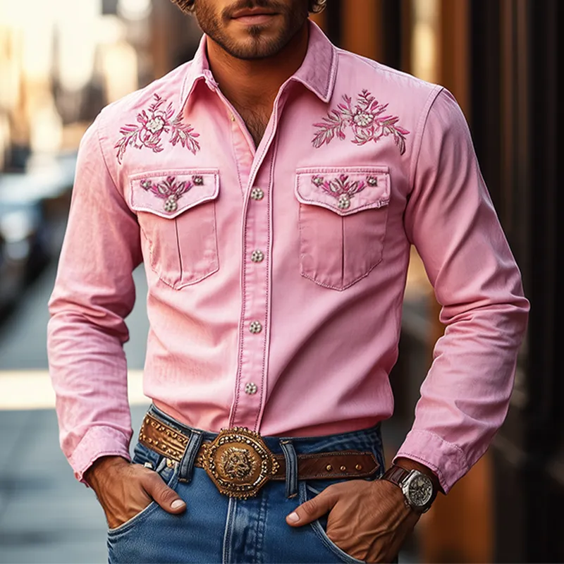 Relaxed Button Textured Shirt