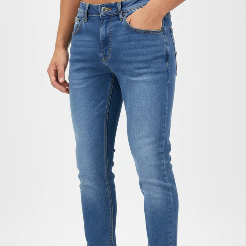 Classic Slim Fit Five Pocket Jeans