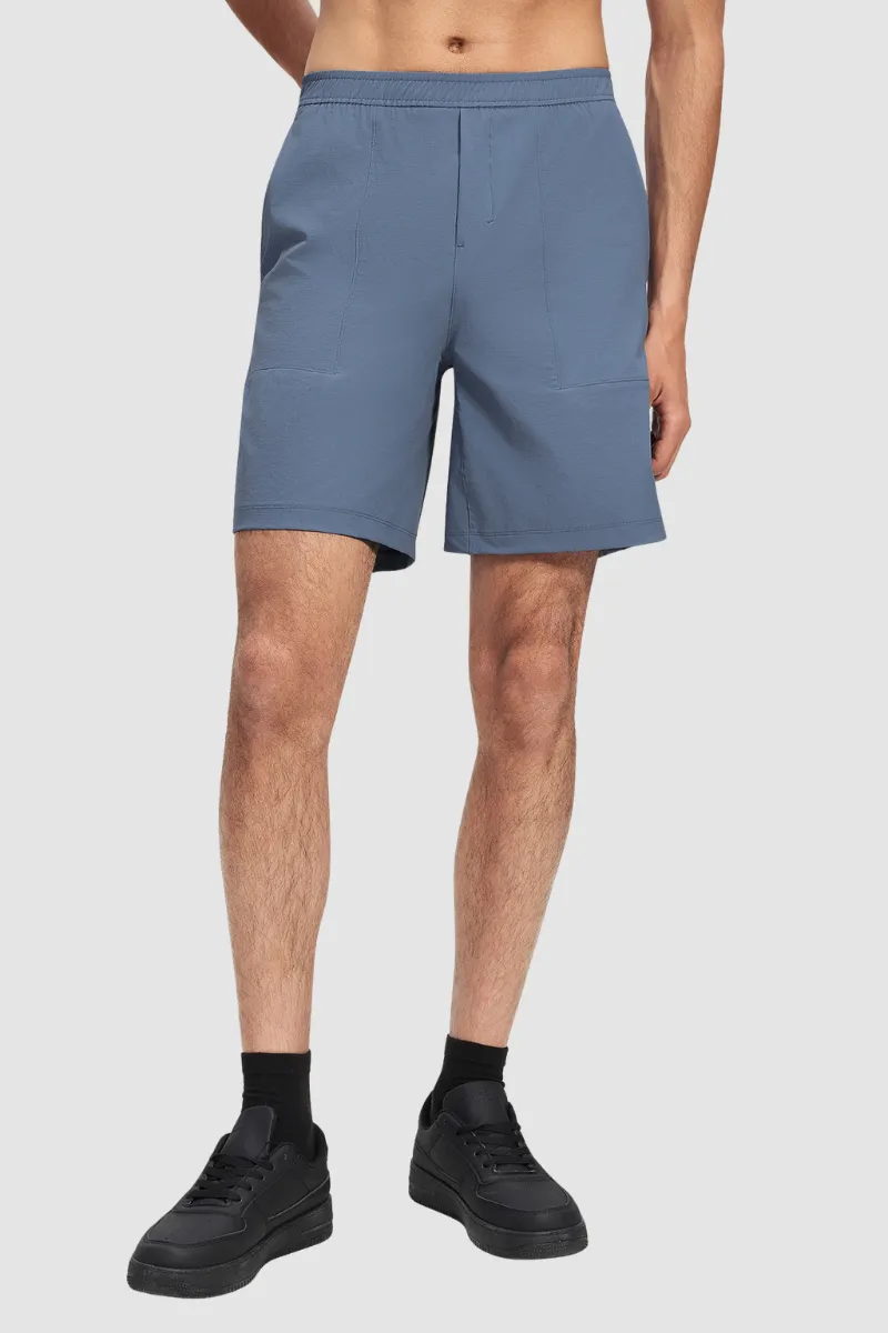 Quick Dry Drawstring Relaxed Fit Athletic Shorts