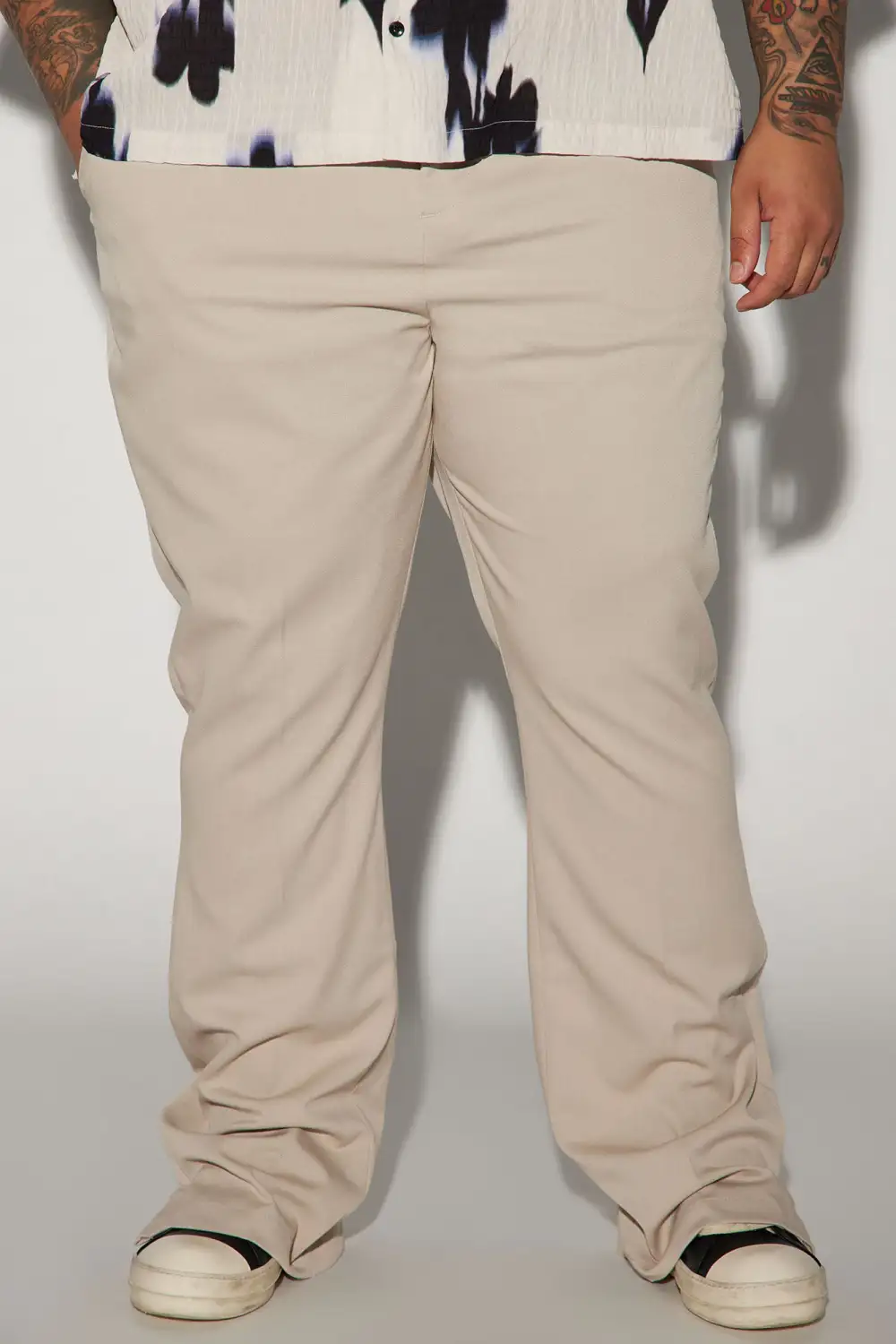 Casual Flare Slit Trouser