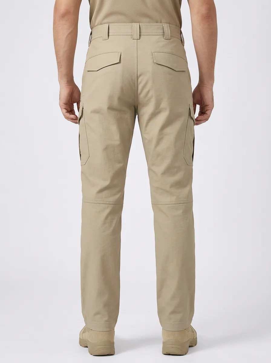 Everyday Layered-Detail Men's Multi-Pocket Waterproof Tactical Cargo Pants