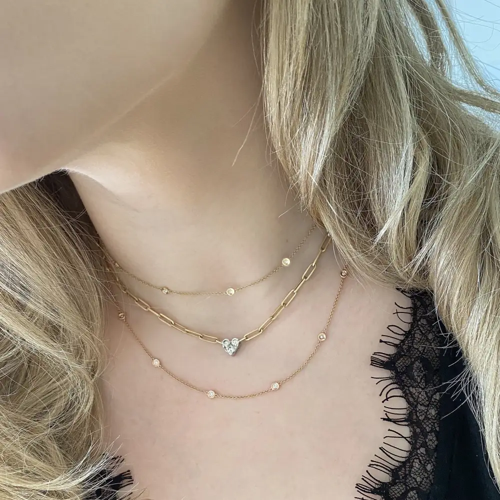 Chain Diamond Necklace