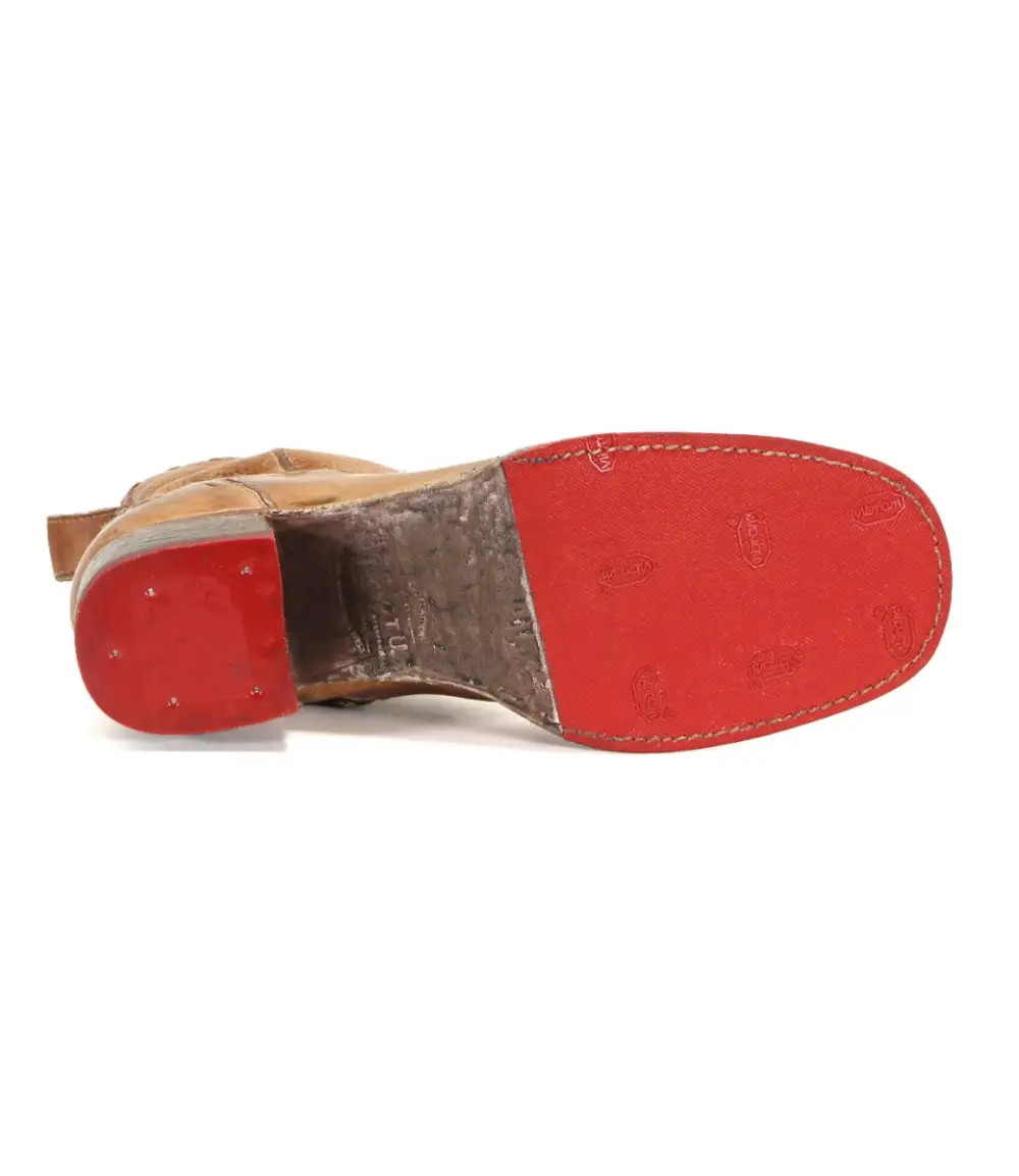 Square-Toe Distressed Everyday Boots