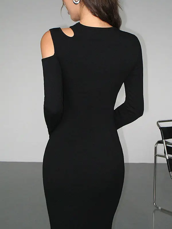 Skinny Long Maxi Dress