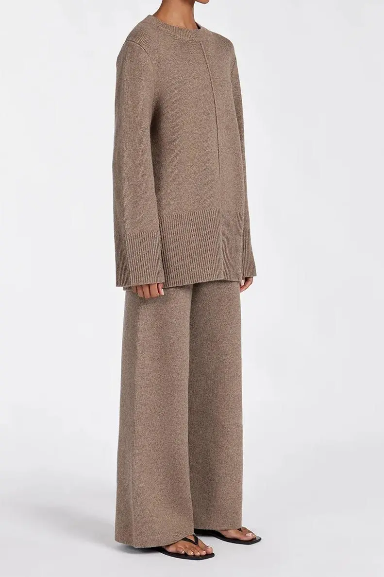 CHOC MARLE KNIT PANT