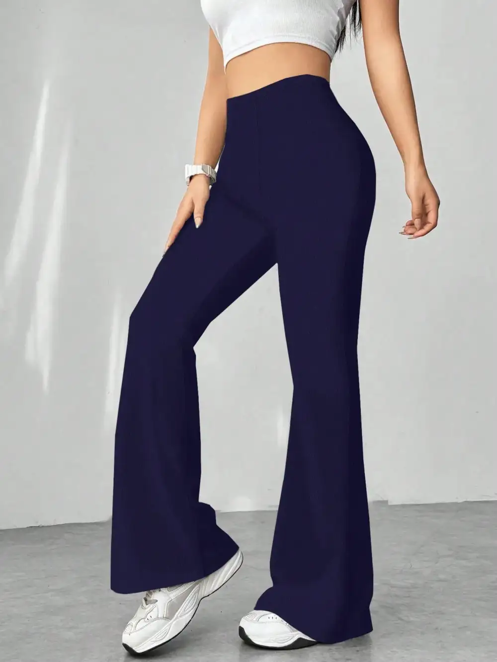 High Waist Flare Pants