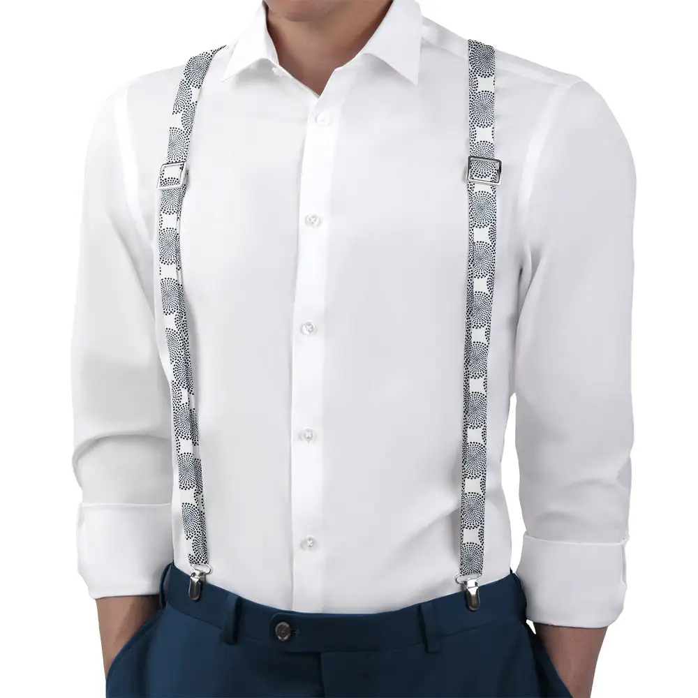 Batik Geometric Pattern Suspenders