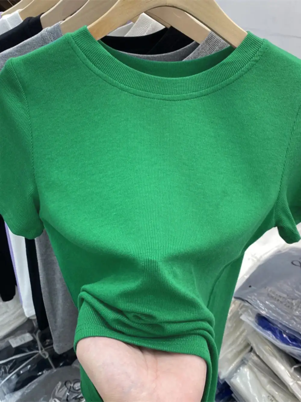 Crew-Neck Short-Sleeve T-Shirt