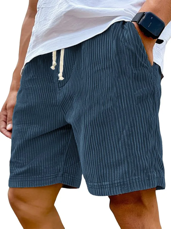 Corduroy Utility Pocket Shorts