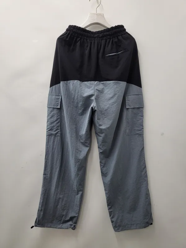 Modern Colorblock Cuffed Relaxed Cargo Pants