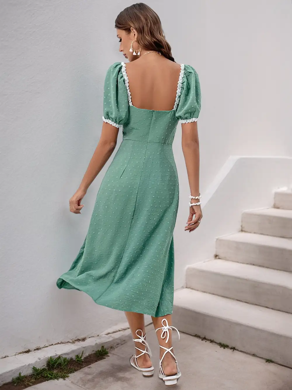 Charlotte Flattering Waist Midi Dress