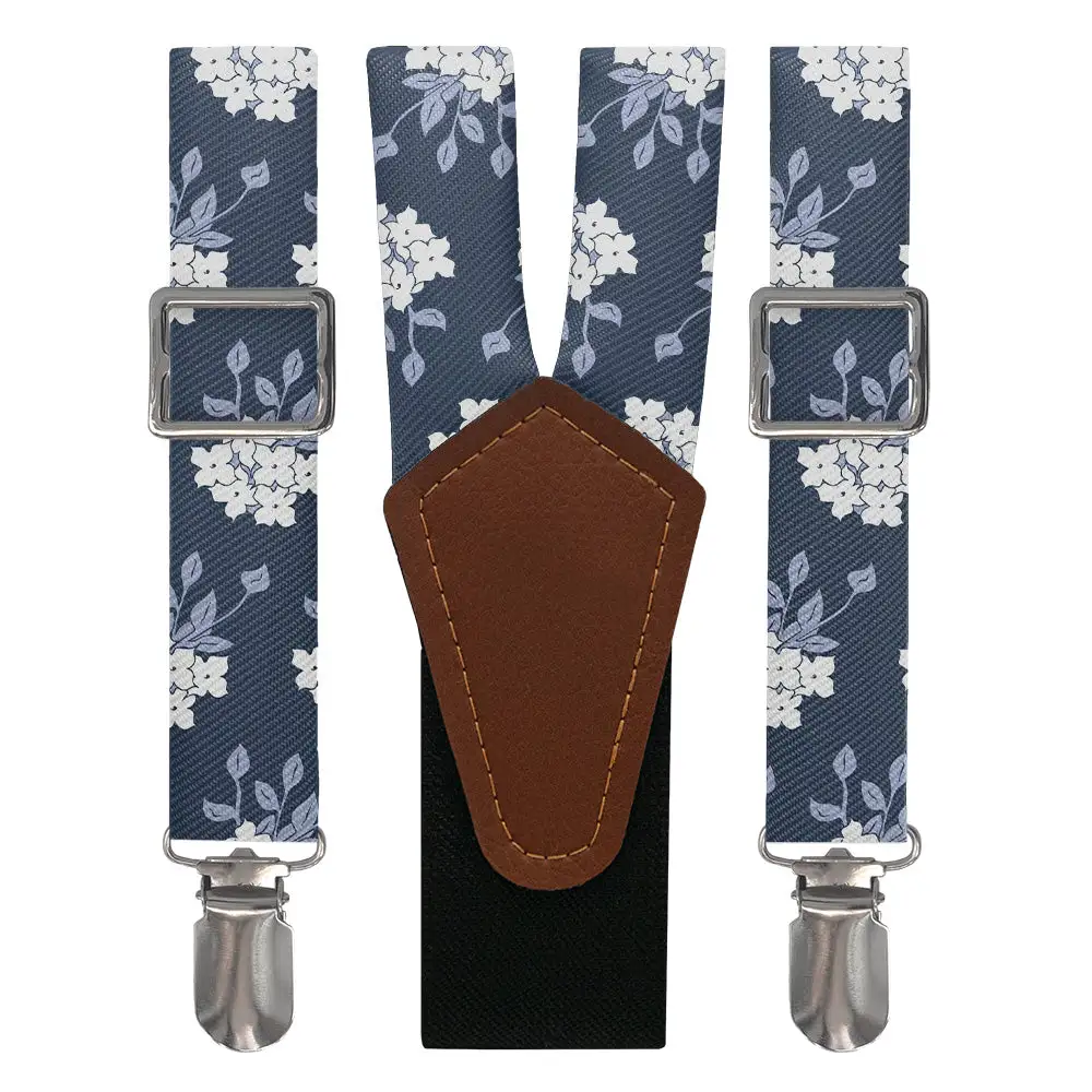 Bouquet Floral Pattern Suspenders