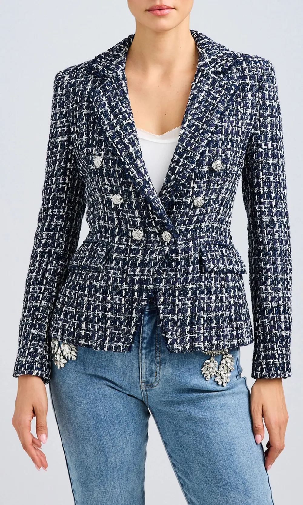 Tweed High-End Suit Jacket