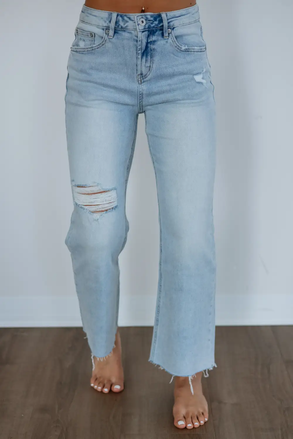 Women's Ultra High Rise Wide Leg Slim Fit Jeans