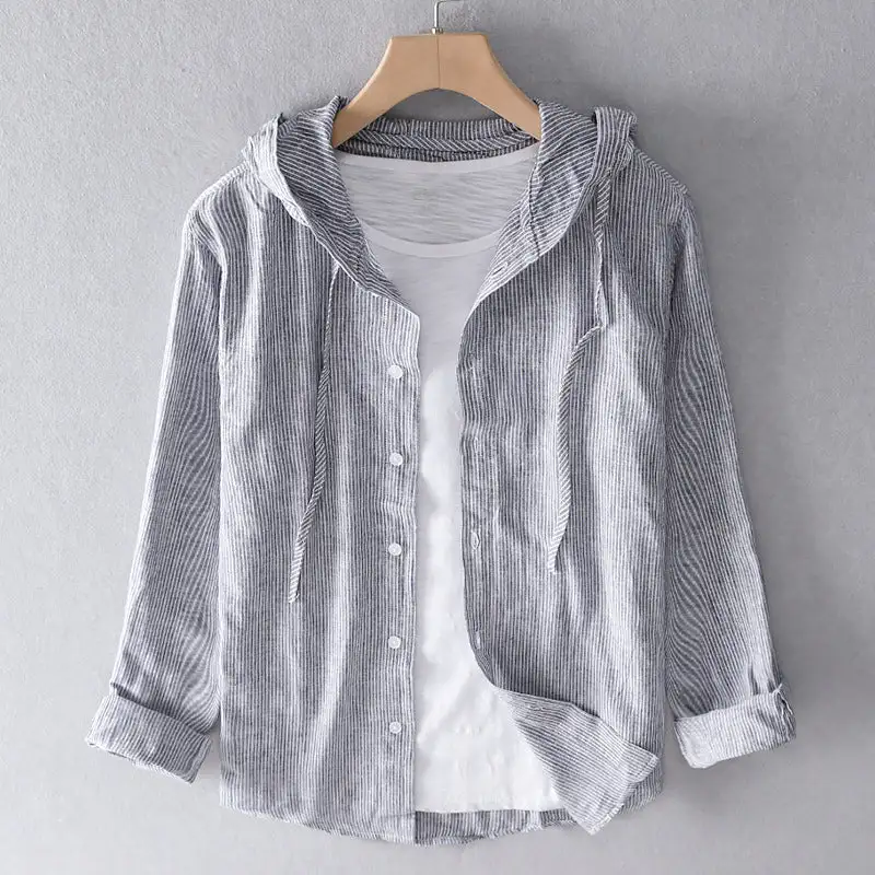 Minimal Button Front Long Sleeve Blouse