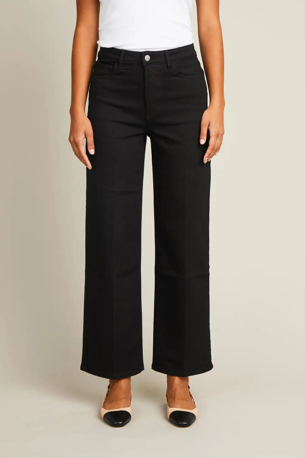 Women's Classic Slim Flare Wide Leg Jeans