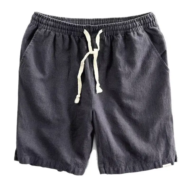 Drawstring Elastic Waist Shorts