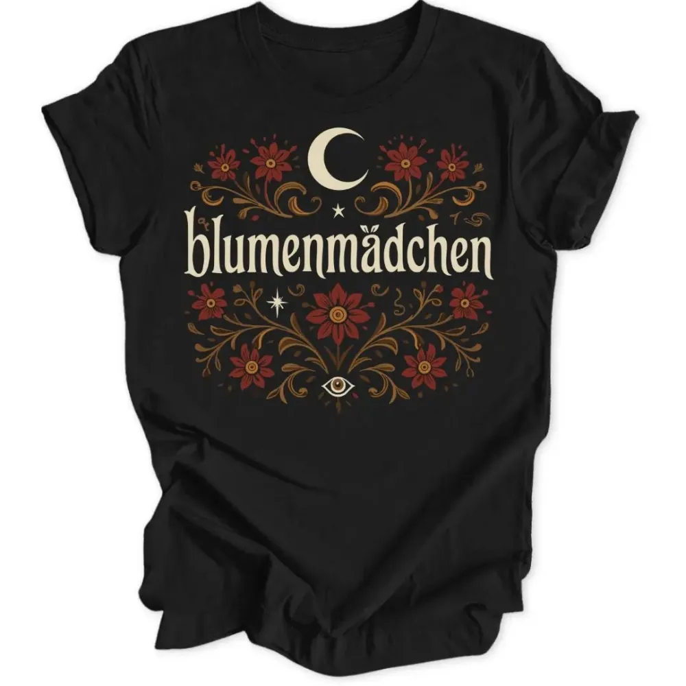 Flower Girl Moon Unisex T-Shirt