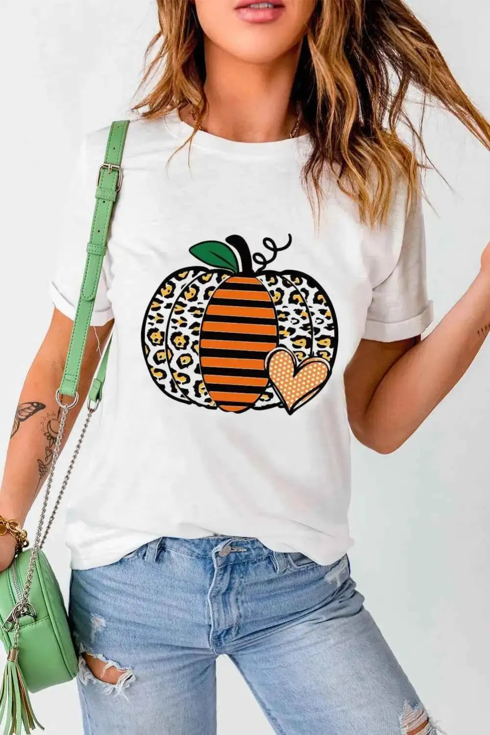 Easywear Graphic Round Neck Short Sleeve T-Shirt